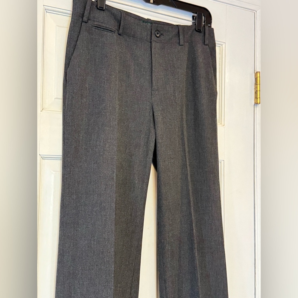 Ralph Lauren Charcoal Gray Trousers